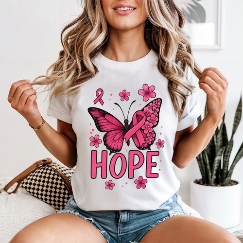 Hope womens shirt pink - hope,