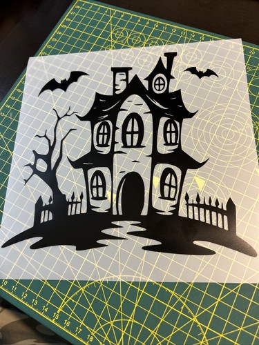 Large spooky house - large, halloween