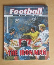 FOOTBALL PICTURE STORY MONTHLY No. 67 ~ 1989 COMIC BOOK ~ BERNIE SLAVEN