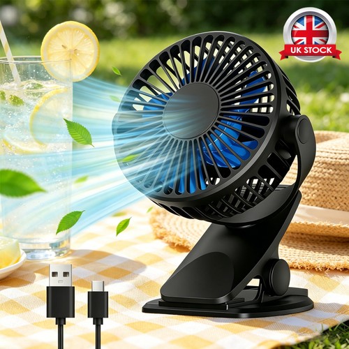 Portable clip fan usb - clip,
