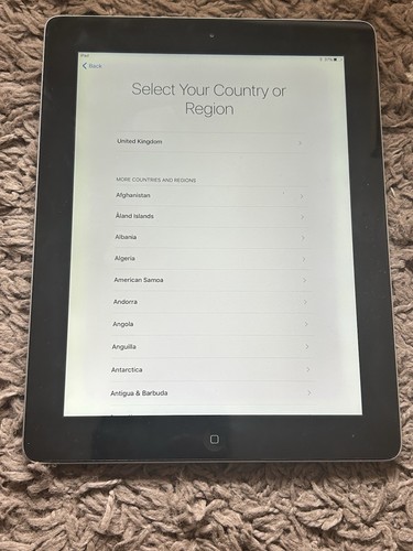 Apple ipad 4th - gen, a1458