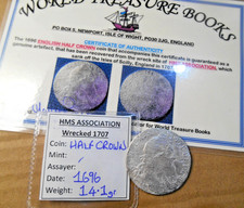 SHIPWRECK treasure 1696 HALF