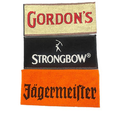 Bar Beer Towels 3 Cotton Mats New Commercial Grade Good for Golf Fishing 49/22cm