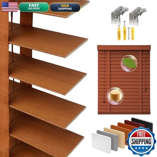 Faux wood blinds indoor - faux,