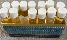 Vintage Avon Fragrances Demonstrator Box & Most Perfume Samples. 1960's. Rare