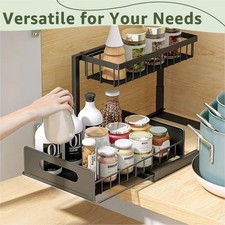2 Tier Pull Out Basket Kitchen