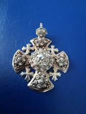 Vitage Silver Jerusalem Cross