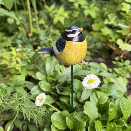 Cute ceramic blue - ceramic, tit