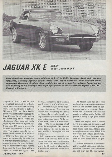 1969 jaguar type - 1969, e