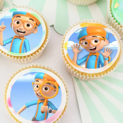 Blippi pre cut - blippi, edible