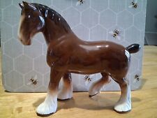 Vintage SYLVAC Shire Horse In