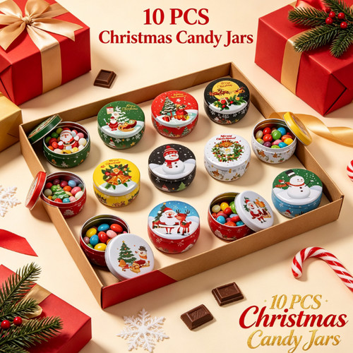 10xfestive christmas printed - christmas,