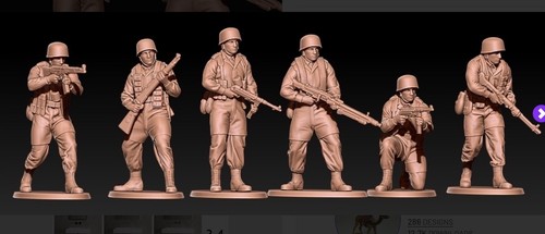 54mm unpainted bundle ww2 - 54mm,