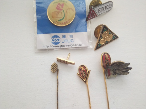 Non trade union badges - 8,