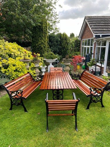 Large cast iron and sapele - large,