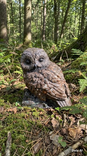Owl garden ornament - ,