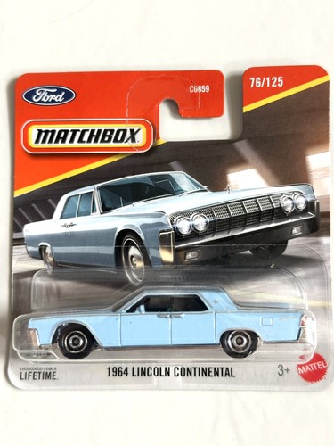 Matchbox 1964 lincoln - matchbox,