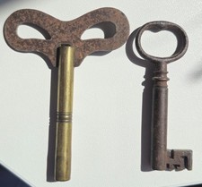 Two Antique Georgian Warded