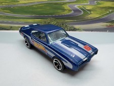 Hot Wheels 69 Pontiac GTO Blue