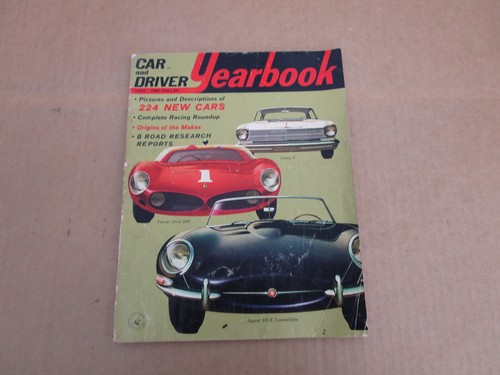 Car driver yearbook - car,
