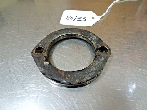 Vintage steel exhaust clamp - vintage,