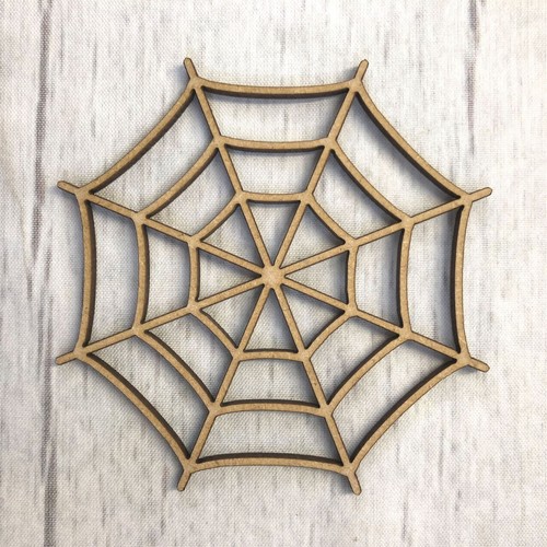 Spiders web mdf wood halloween - spiders,