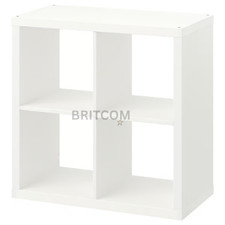 IKEA KALLAX White Shelving Unit 77x77 cm – Cube Storage Display Bookcase