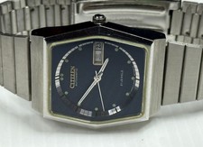 Vintage Square Citizen Eagle Men's Watch Automatic 21 Jewels Japan Made