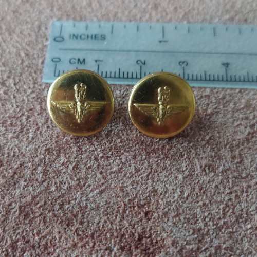 Two solid brass military - brass,