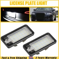 Error Free LED License Number Plate Lights For Audi A3 S3 8L LCI A4 S4 Avant B5
