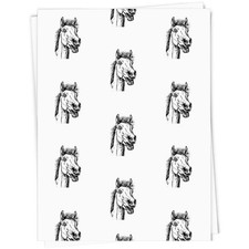 'Surprised Horse' Gift Wrap / Wrapping Paper / Gift Tags (GI048896)