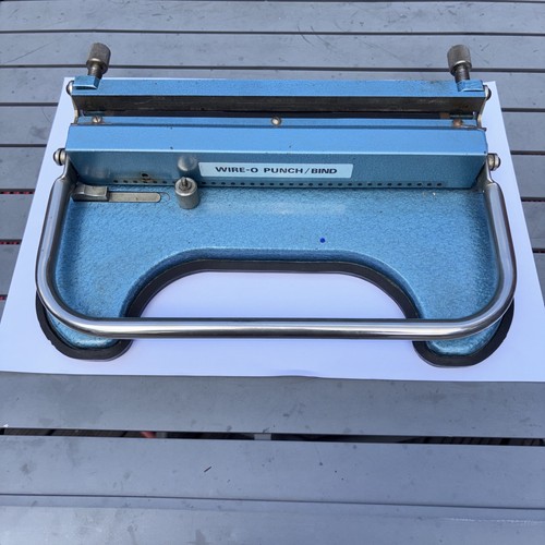 Wire punch bind machine - bind,