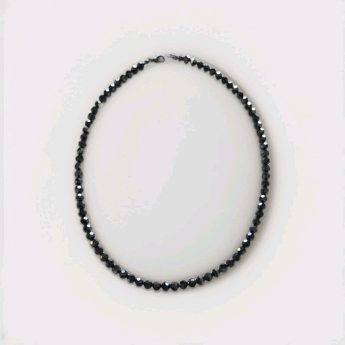 Handmade swarovski black - black, jet