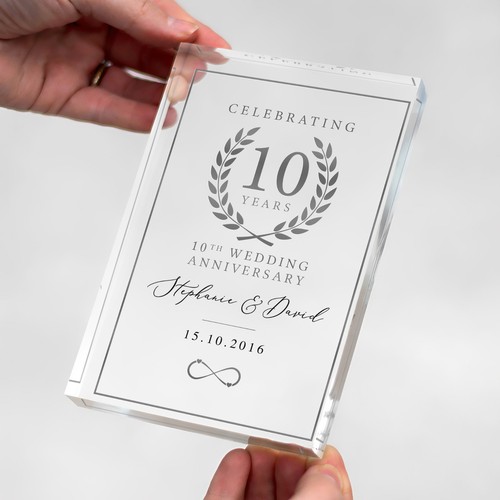 Personalised 10th anniversary - personalised,