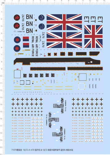 Chinook 47d transport - 1/72,
