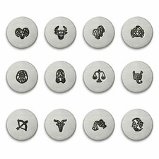 Metal Jewellery Stamps Zodiac