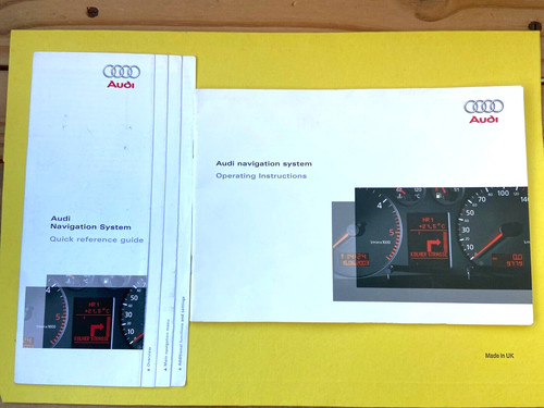 Audi mk1 sat nav satellite - mk1,