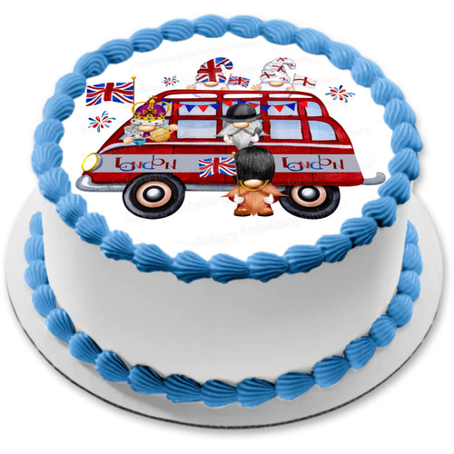 London cake topper party - cake,