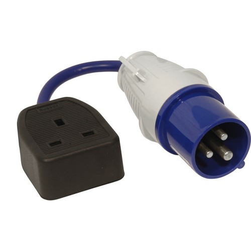 Fly lead 16a plug 13a - fly,