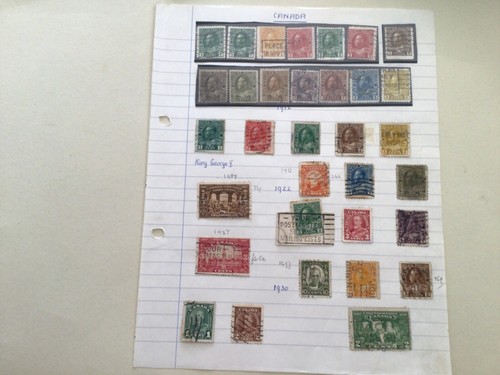 Canada 1912 1930 used - 1912-1930,
