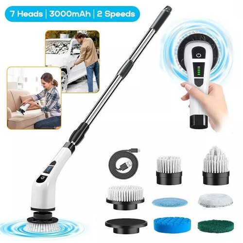 Cordless spin scrubber - 1,