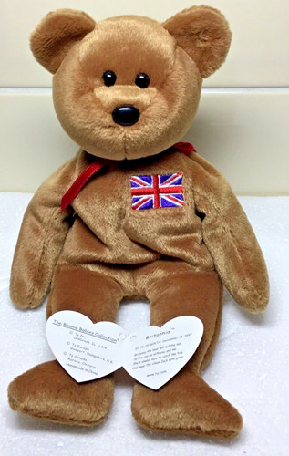 Beanie babies bear - babies,