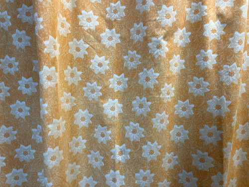 Vintage orange cotton - vintage,
