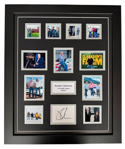 Jeremy clarkson signed - signed, framed