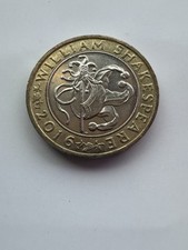 RARE MINT error £2 POUND COIN WILLIAM SHAKESPEARE COMEDIES JESTER 2016