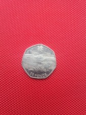 2011 very rare olympic swimming 50p