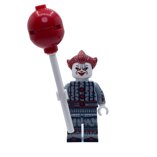 Pennywise clown minifigure - pennywise,