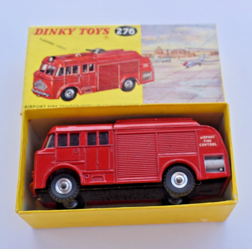 Dinky 276 airport fire - no:276,