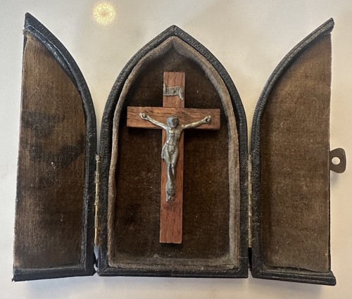 Vintage catholic folding - vintage,