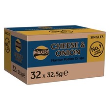 Walkers Cheese & Onion Crisps